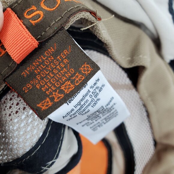 Steston No Fly Zone Insect Repellant Sun Guard Men's Outdoor Fishing Hat Medium - Picture 5 of 13